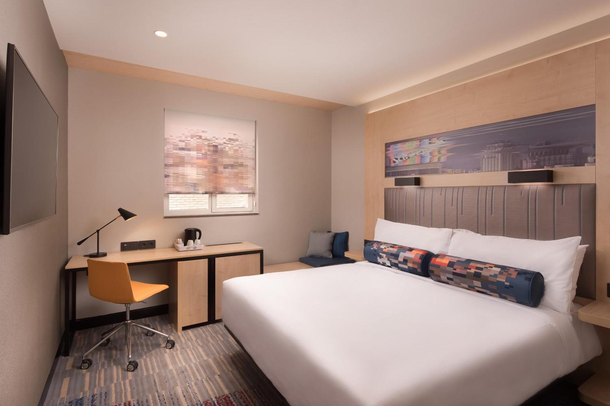 Aloft Madrid Gran Via Hotel Eksteriør billede