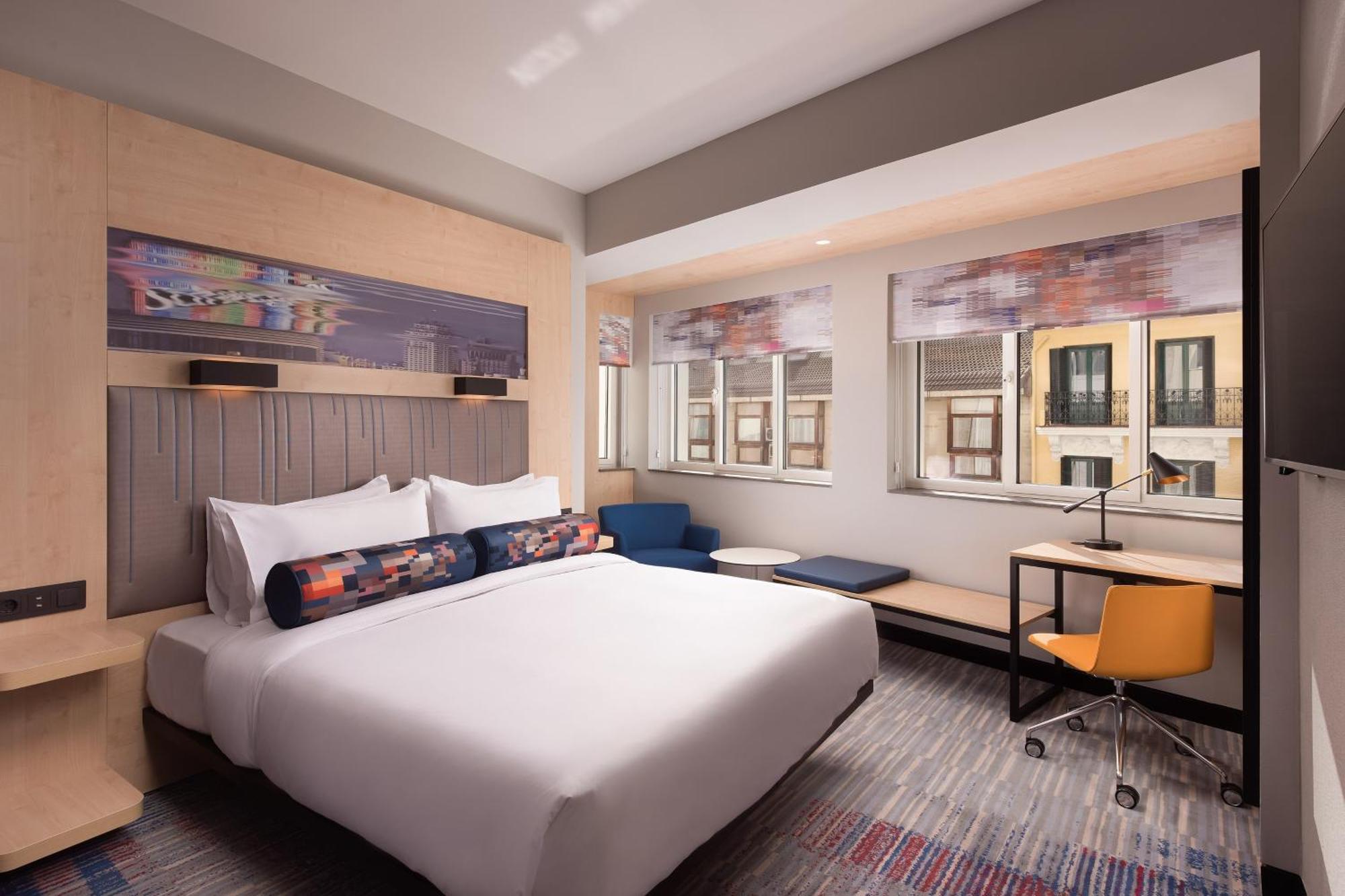 Aloft Madrid Gran Via Hotel Eksteriør billede