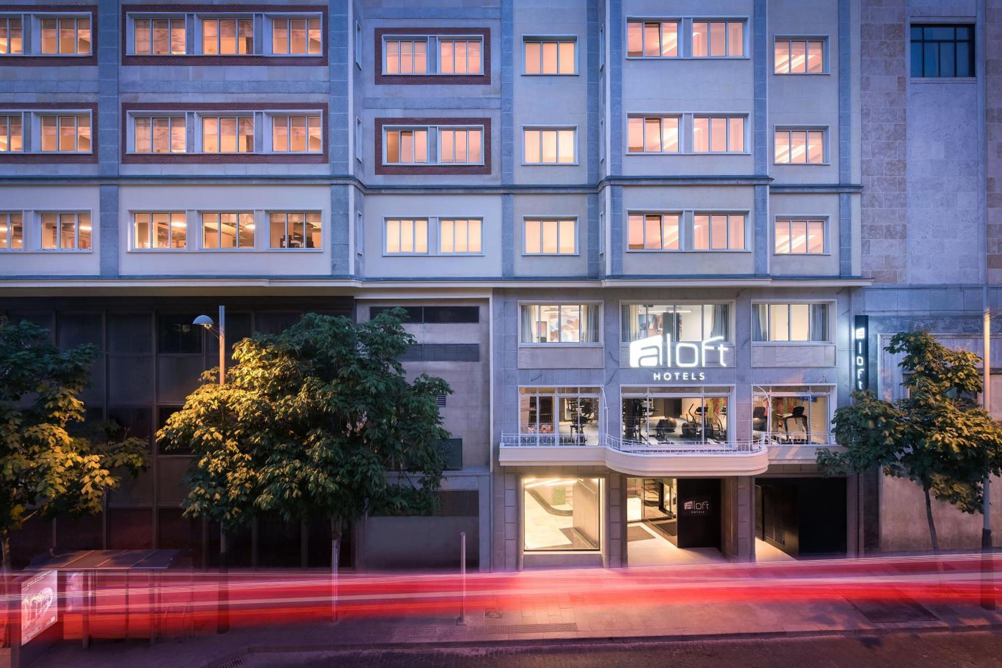 Aloft Madrid Gran Via Hotel Eksteriør billede