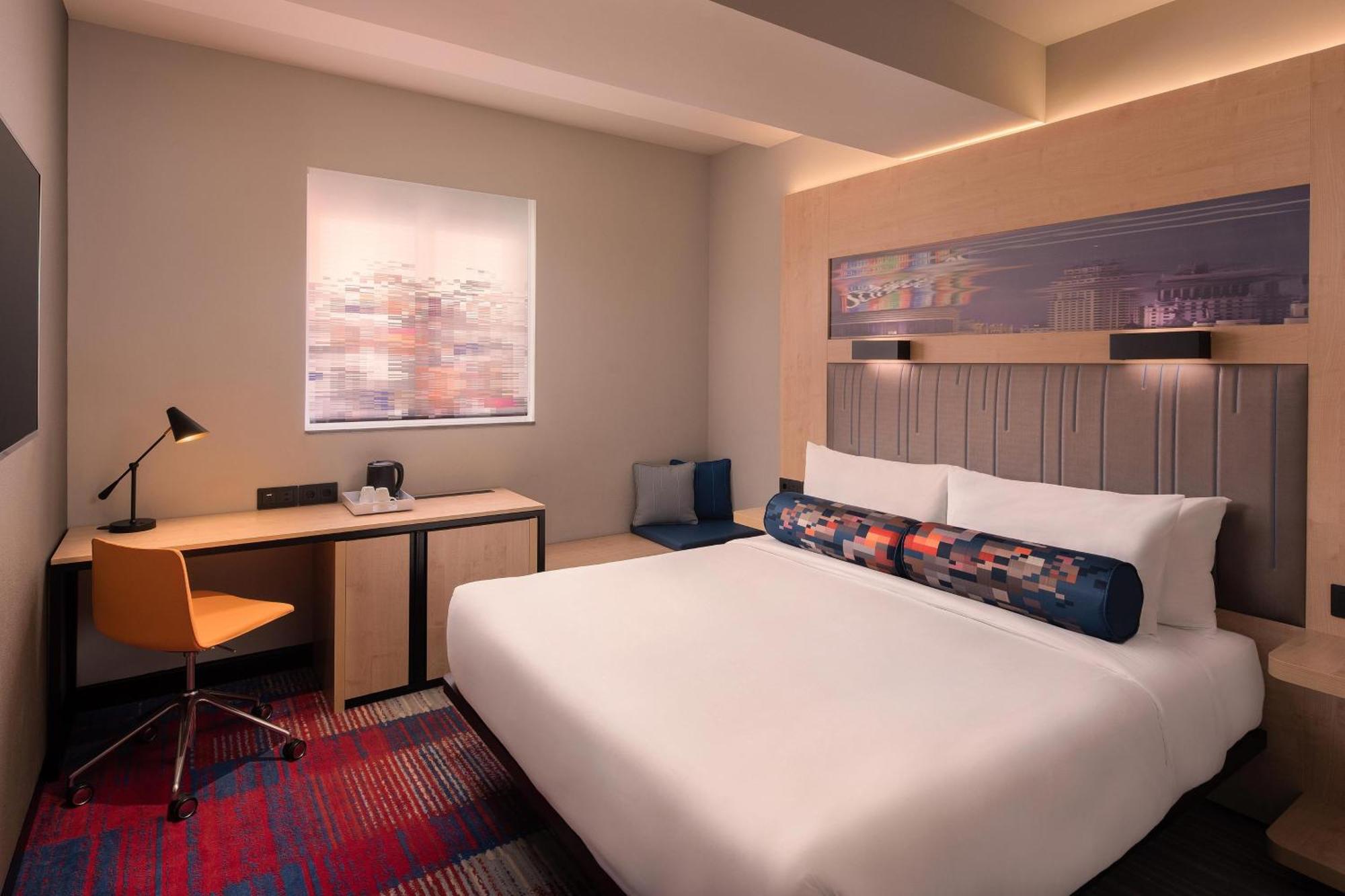 Aloft Madrid Gran Via Hotel Eksteriør billede