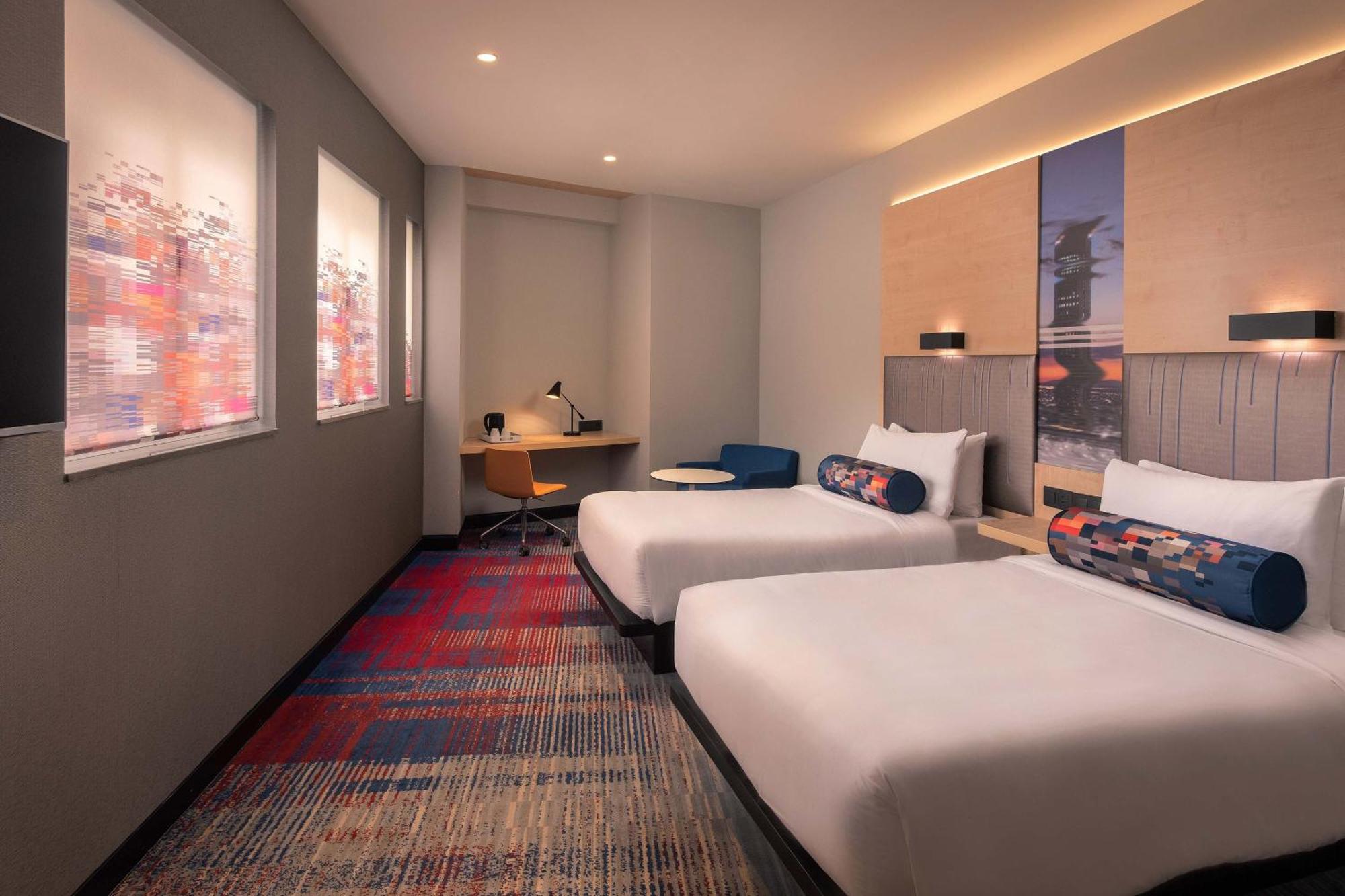 Aloft Madrid Gran Via Hotel Eksteriør billede